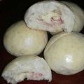 El cooksnap de Laura Cardozo cuando hizo Pancitos de jamón y queso.