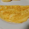 El cooksnap de jose luis López Calabria cuando hizo Omelette de jamón y queso.