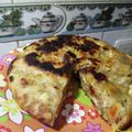 El cooksnap de Natalia Matta cuando hizo Torta de plátano con queso y bocadillo en sartén.
