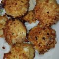 El cooksnap de Katherine Subiaut cuando hizo Nuggets de pollo rellenos de queso.