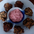 El cooksnap de salu cuando hizo Buñuelos de tallos de acelgas.
