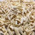 El cooksnap de Paula Gi cuando hizo Fideos caseros.