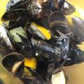 El cooksnap de Elena cuando hizo Mejillones al vapor a mi manera.