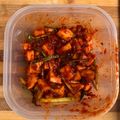 Cooksnap dari Reviany Vieffyne untuk resep Kimchi Lobak (Kkakdugi)