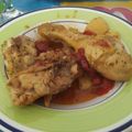 El cooksnap de Jesus Carranza cuando hizo Pollo a la Andaluza.