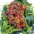 Cooksnap dari LilBie untuk resep Brambang Asem / Plencing Kangkung
