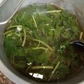 Cooksnap dari Qia untuk resep Sayur bening Bayem jagung simpel