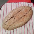 El cooksnap de Naty Poli cuando hizo Pan integral con chía y linaza.