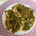 El cooksnap de Zaira cuando hizo Judías redondas con gambas.