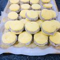 El cooksnap de Bettina cuando hizo Alfajores de maicena SIN MANTECA.