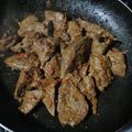 El cooksnap de cami galvis cuando hizo Hígado de cerdo en su salsa.