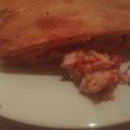 El cooksnap de Salome Brusquetti cuando hizo Masa para tarta salada.