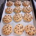 El cooksnap de Lilian Elizabeth Morinigo cuando hizo Cookies de chips de chocolate (tipo las Levain Cookies de New York).
