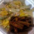 Ginni का कुकस्नैप जब उन्होंने भिंडी मसाला भंडारा स्टाइल(BHINDI MASALA BHANDARA STYLE RECIPE IN HINDI) बनाया था।