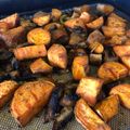 Cooksnap από Sitronella στη συνταγή Γλυκοπατάτες με μανιτάρια στο φούρνο