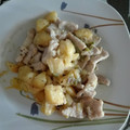 El cooksnap de trc cuando hizo Patatas fritas al estilo Formentera con trozos de lomo de cerdo.