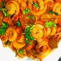 Uzma Syed's cooksnap of when they made Authentic Italian Tomato Pasta.