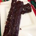 El cooksnap de urdi cuando hizo Tronco de Navidad.