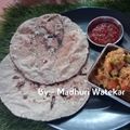 Madhuri Watekar's cooksnap of when they made बाजरीची तीळ लावून भाकरी (bajrichi teel bhakhri recipe in marathi).