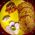 Sneha Patel's cooksnap of when they made Missi roti.