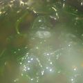 Cooksnap dari Saraswati untuk resep Aseman Lontop (Sayur Bening daun ubi jalar)