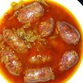 El cooksnap de Jesús Garcia Chaves cuando hizo Choricitos a la sidra con cebolla.
