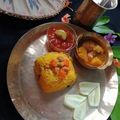 Bakul Samantha Sarkar's cooksnap of when they made সয়া চান্ক্স পোলাও (soya chunks pulao recipe in bengali).