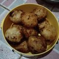 Cooksnap dari Marlina untuk resep Jemblem / Bola Singkong Isi Gula Merah