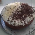Cooksnap dari Rina untuk resep Bolu coklat kukus / base cake ultah uk 18