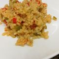 El cooksnap de El Jorge cuando hizo Arroz con jengibre y Soja (guarnición).
