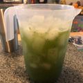 El cooksnap de BarrazaM1 cuando hizo Agua de nopal.