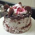 Dipal Parmar's cooksnap of when they made ચોકલેટ ઓરિયો કેક (Chocolate Oreo Cake Recipe In Gujarati).