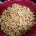 Sakti raj का कुकस्नैप जब उन्होंने झटपट टेस्टी फ्राइड राइस (Jhatpat tasty fried rice recipe in hindi) बनाया था।