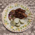 Cooksnap dari Riski Pinandita untuk resep Sate Ayam Bumbu Kacang Rumahan