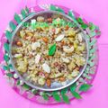 Saroj Shah's cooksnap of when they made કાચા કેળા સીંગદાણા નો ફરાળી ચેવડો.