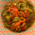El cooksnap de Marieta cuando hizo 🌶️Pimientos asados🌶️.