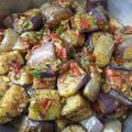 Cooksnap 0h Hana !! semasa beliau membuat Terung Goreng Berlado.
