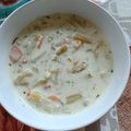 bbearni Cooksnap-ja, amikor elkészítette a(z) Tárkonyos zöldbableves receptet.