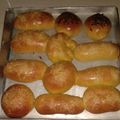Cooksnap dari Bunda Zakki untuk resep Roti Manis Konde Pandan,gurih - Pandan Roll bun with poppy seed 