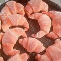 El cooksnap de Lucre Gonzalez cuando hizo Medialunas con falso hojaldre.