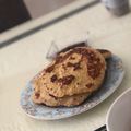 El cooksnap de Luciana Cabrera cuando hizo Panqueques de avena y banana.