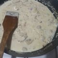 El cooksnap de ricardo cuando hizo Salsa de champiñones para pastas.