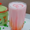 Richa Mohan का कुकस्नैप जब उन्होंने रुह आफजा मिल्क शेक (Rooh Afza milk shake recipe in hindi) बनाया था।