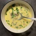 Cooksnap Aga z czasów, kiedy przygotował Zupa pieczarkowa.