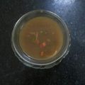 Richa Shahpatel's cooksnap of when they made મનચાઉ સૂપ (Munchow Soup Recipe In Gujarati).