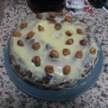 El cooksnap de Airín cuando hizo Tarta de zanahorias y crema de queso.