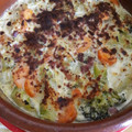 El cooksnap de Beatriz cuando hizo Brócoli con Nata y gratinado con queso.