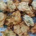 El cooksnap de Victoria Reinoso cuando hizo Buñuelos de lechuga.