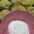 El cooksnap de Duphi cuando hizo Falafel de dieta con salsa de yogurt.