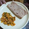 प्रज्ञान परमिता सिंह का कुकस्नैप जब उन्होंने मटर पनीर भूर्जी (matar paneer bhurji recipe in Hindi) बनाया था।